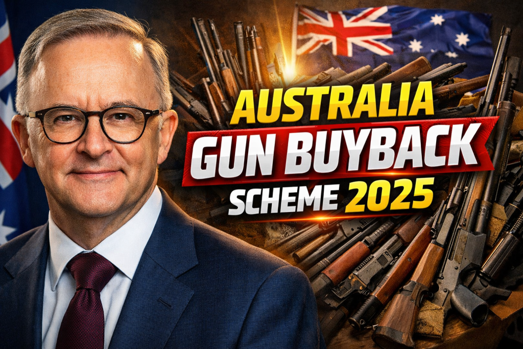 Australia Gun Buyback Scheme 2025 Bondi Beach Shooting Spurs National Firearm Law Changes