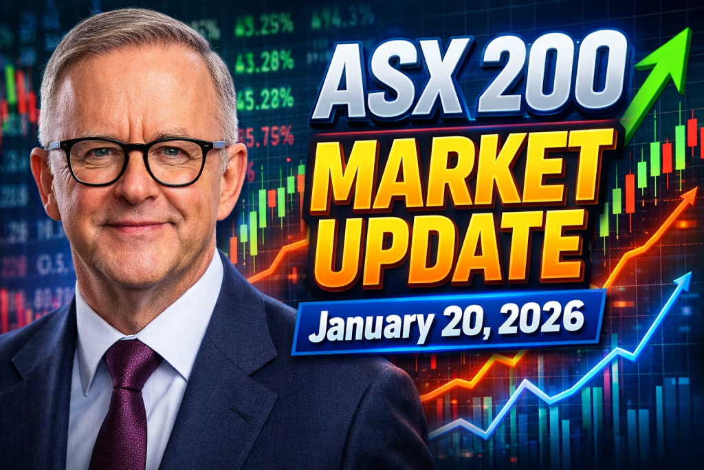 ASX 200 Market Update January 20, 2026 Tariff Impact Weighs on Australian Shares