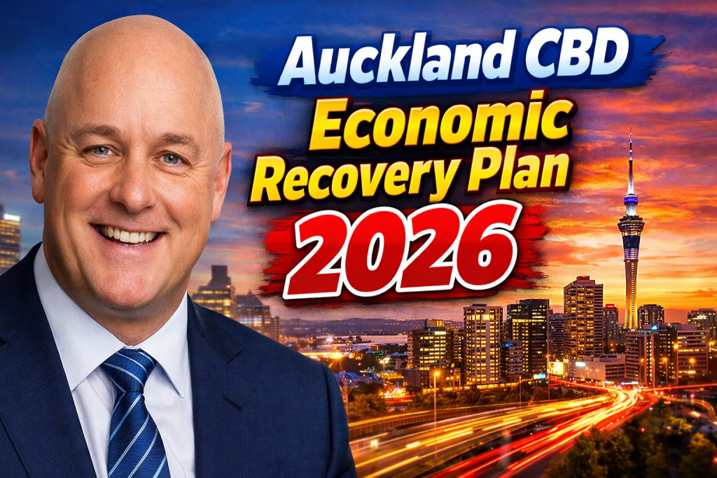 Auckland CBD Economic Recovery Plan 2026 How City Rail Link Will Impact Local Businesses