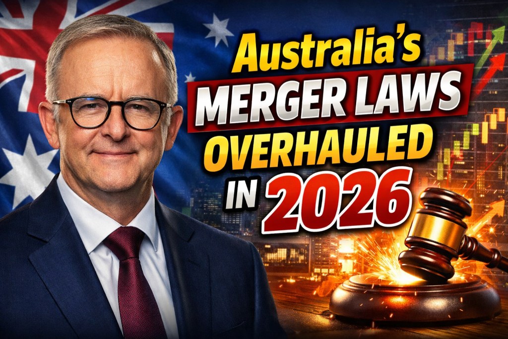 Australia’s Merger Laws Overhauled in 2026 ACCC’s New Control Regime Explained