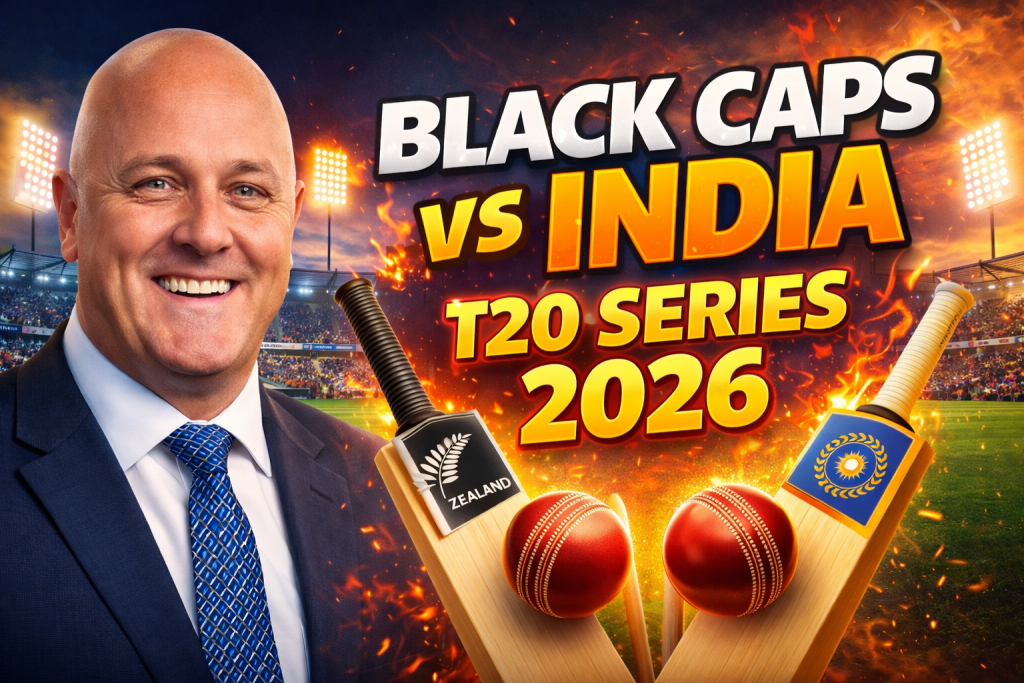 Black Caps vs India T20 Series 2026 Full Schedule, Dates and Venues