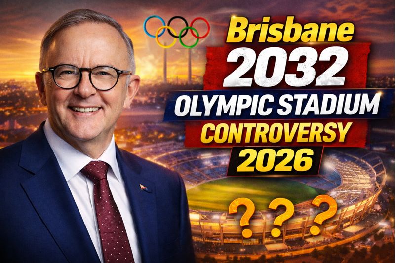 Brisbane 2032 Olympic Stadium Controversy 2026 Cost Blowouts and Political Tensions Rise