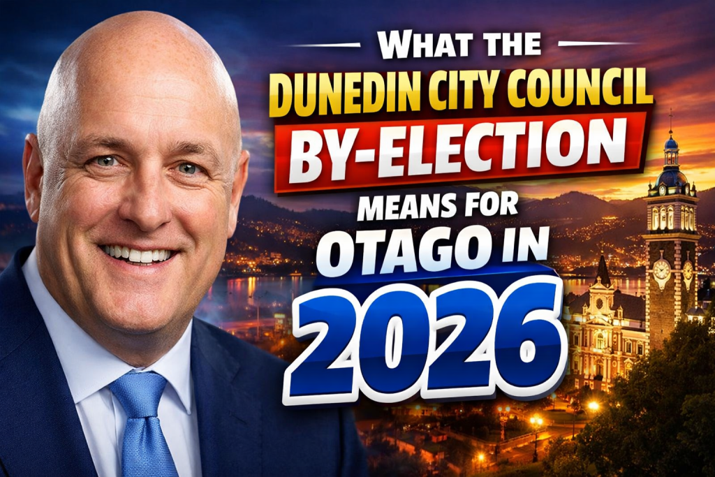 Jules Radich Remembered What the Dunedin City Council By-Election Means for Otago in 2026
