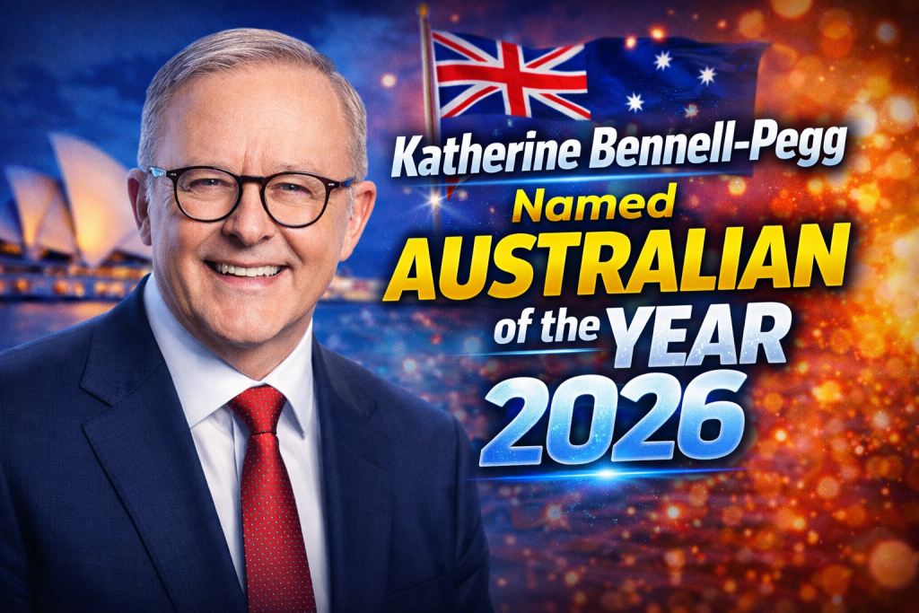 Katherine Bennell-Pegg Named Australian of the Year 2026 First Female Astronaut Makes History