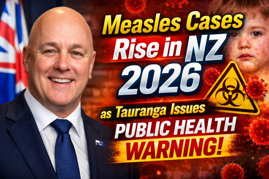 Measles Cases Rise in NZ 2026 as Tauranga Issues Public Health Warning