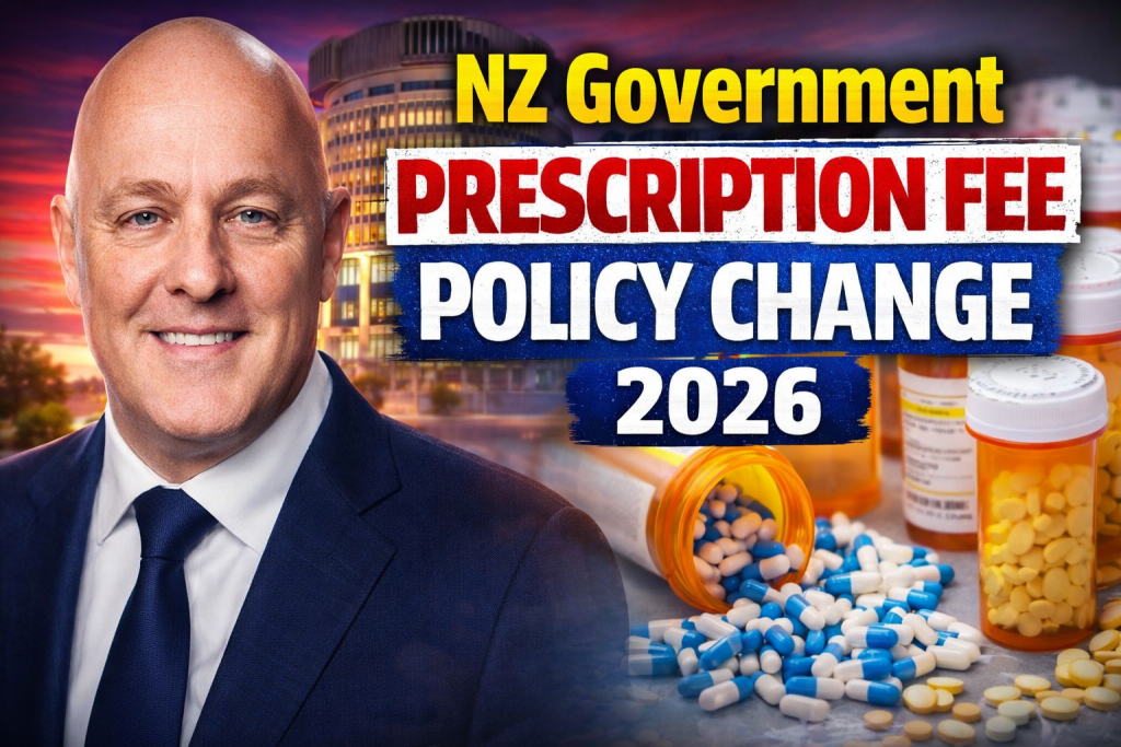 NZ Government Prescription Fee Policy Change 2026 $5 Pharmacy Charge Explained