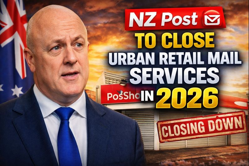 NZ Post to Close Urban Retail Mail Services in 2026 What Customers Need to Know