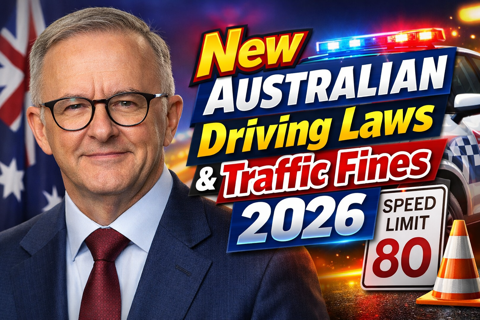 New Australian Driving Laws & Traffic Fines 2026 What Every Motorist Must Know