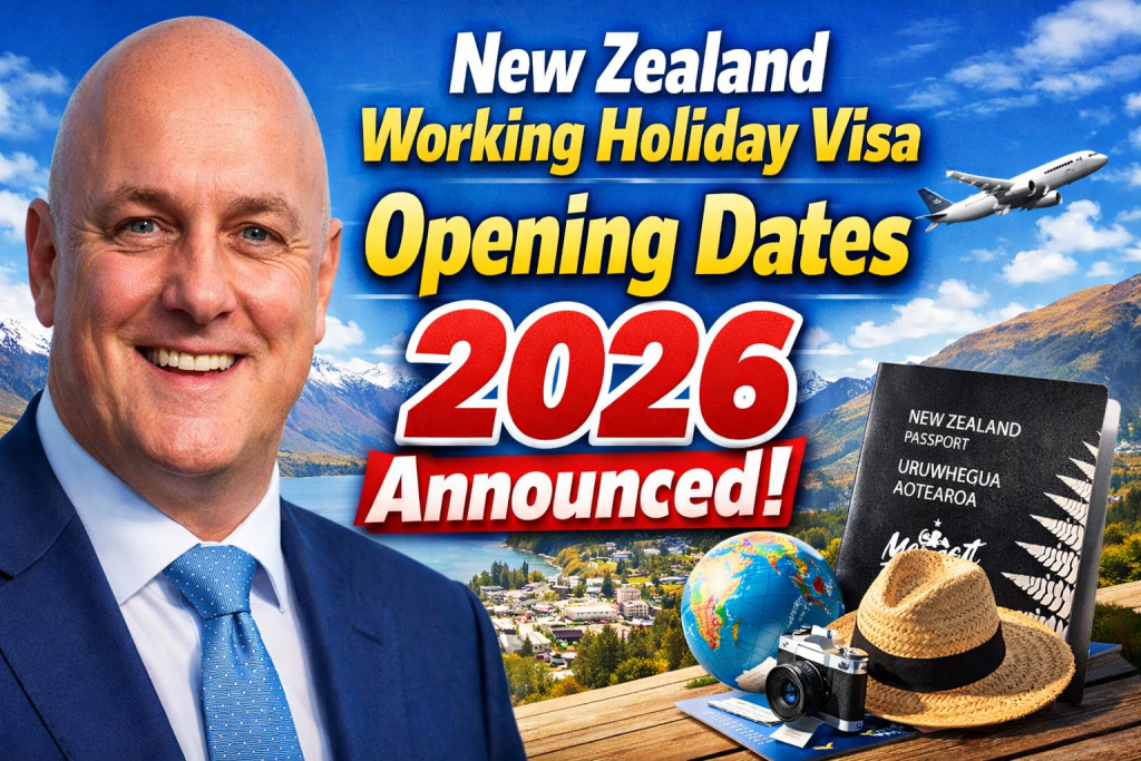 New Zealand Working Holiday Visa Opening Dates 2026 Announced – How to Apply (2)