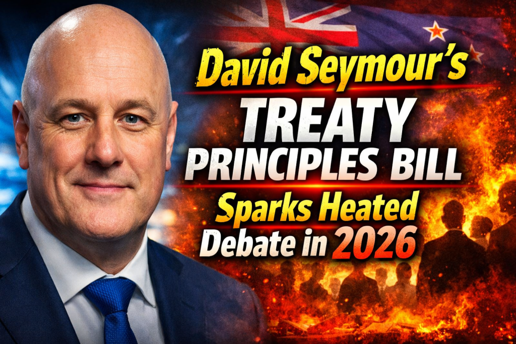 David Seymour’s Treaty Principles Bill Sparks Heated Debate in 2026 — What It Means for NZ