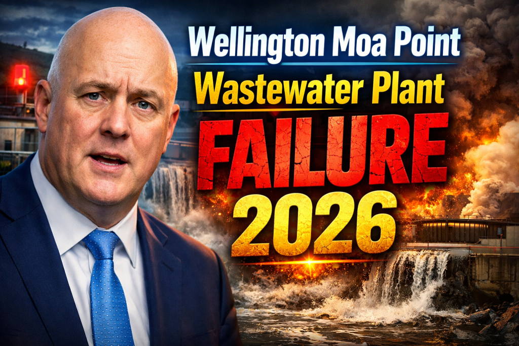 Wellington Moa Point Wastewater Plant Failure 2026 — What Happened and Impact
