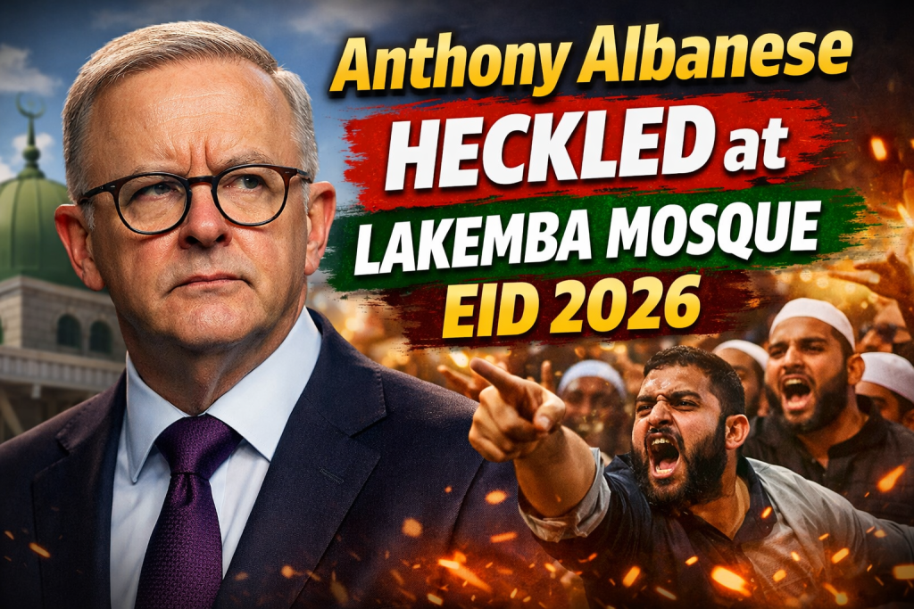 Anthony Albanese Heckled at Lakemba Mosque Eid 2026 Amid Gaza Policy Protests in Western Sydney
