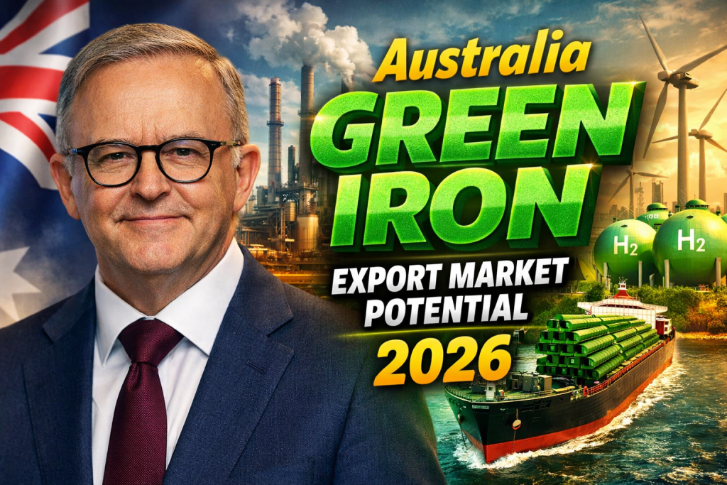 Australia Green Iron Export Market Potential 2026 A Multi-Billion Dollar Opportunity for Global Steel Decarbonization