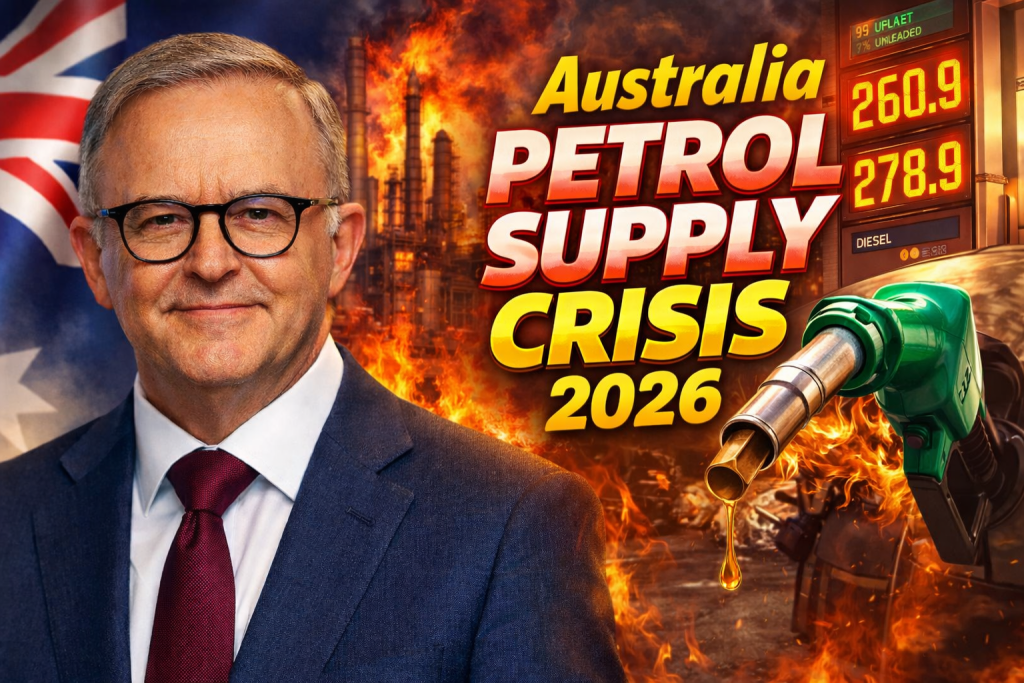 Australia Petrol Supply Crisis 2026 Panic Buying and Rising Fuel Prices Alarm Drivers