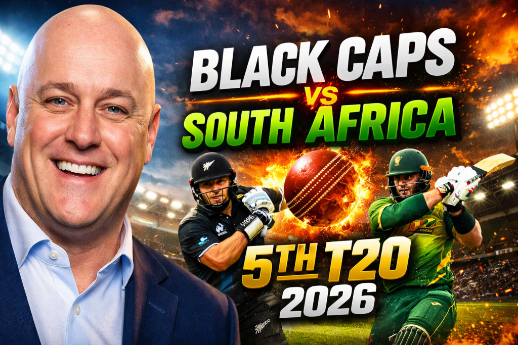 Black Caps vs South Africa 5th T20 2026 Live Score, Highlights and Match Updates from Hagley Oval