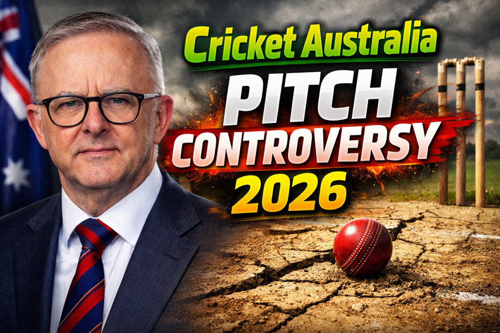 Cricket pitch controversy 2026