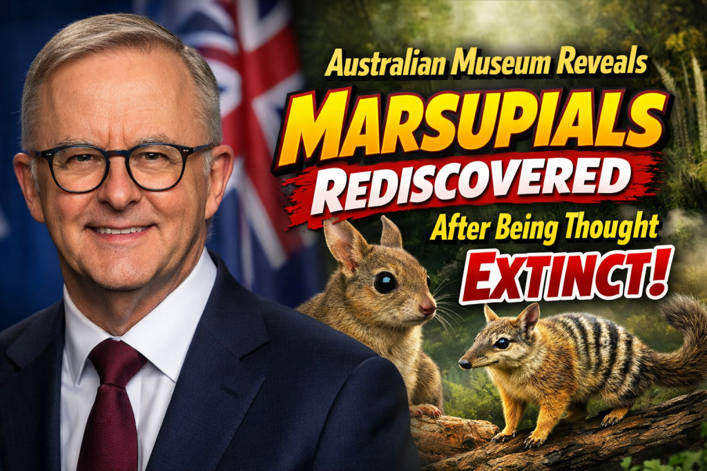 Lazarus Taxa Australian Museum Reveals Marsupials Rediscovered After Being Thought Extinct