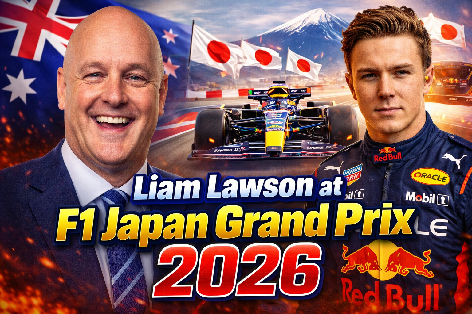 Liam Lawson at F1 Japan Grand Prix 2026 Latest NZ Driver News and New Car Regulations Explained