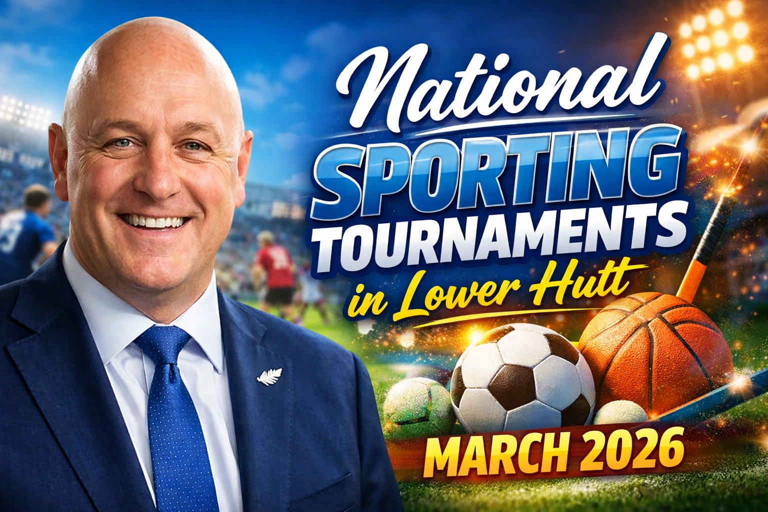 National Sporting Tournaments in Lower Hutt March 2026 Wellington Region Events Guide
