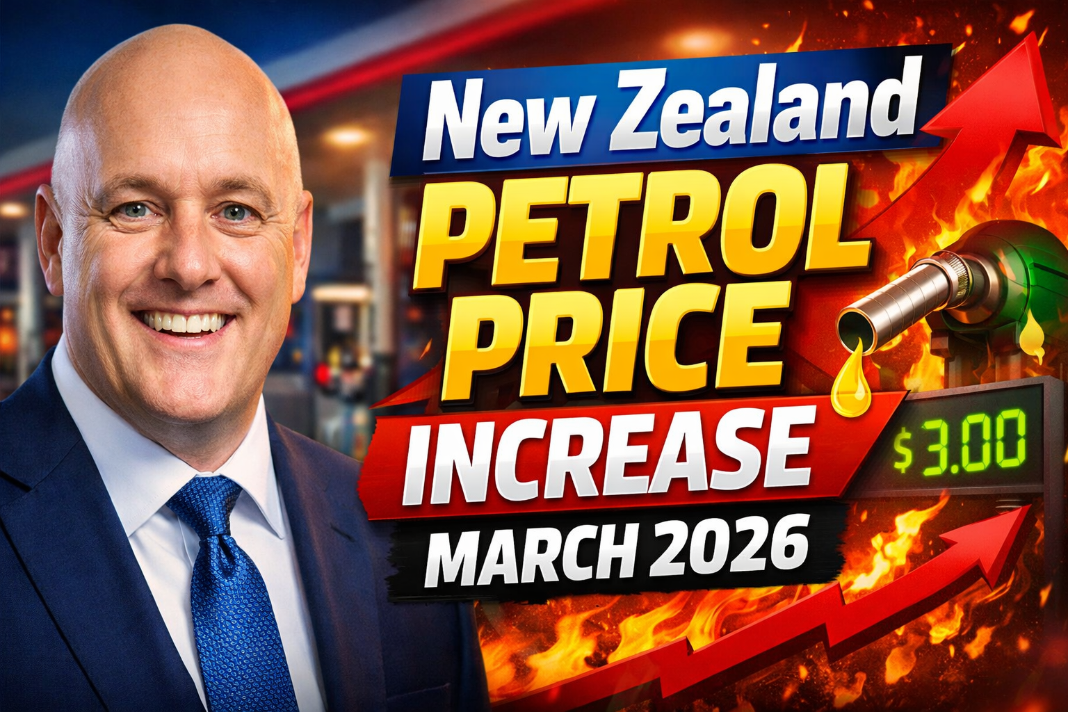 New Zealand Petrol Price Increase March 2026 Impact on Fuel Costs, Transport and Household Budgets