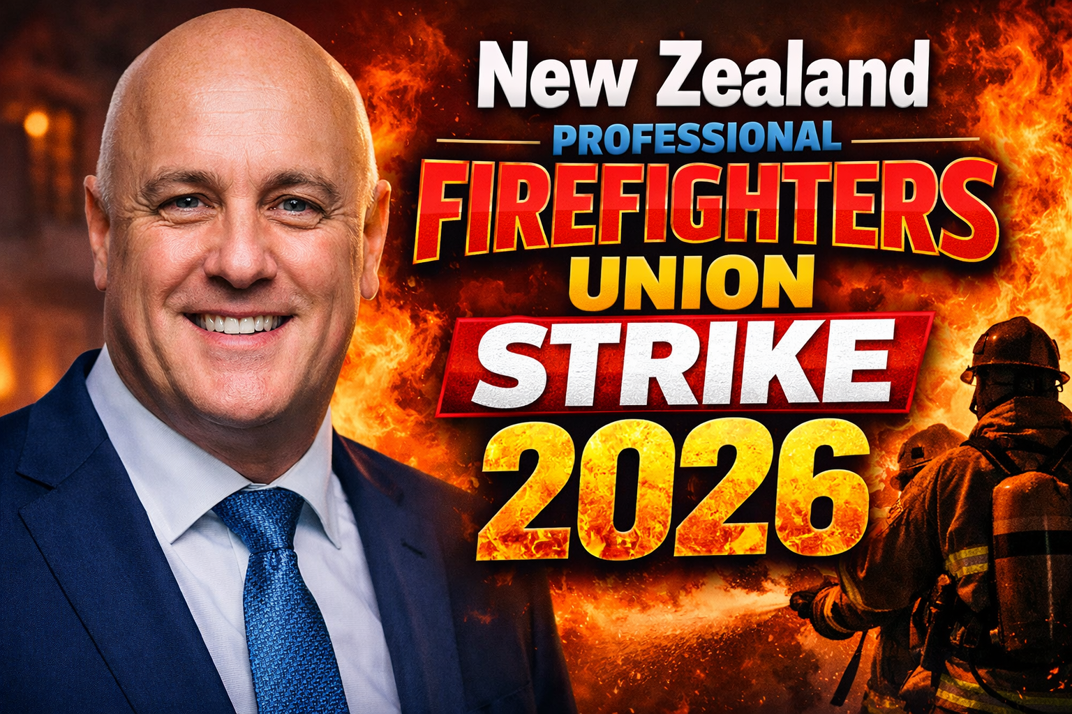 New Zealand Professional Firefighters Union Strike 2026 Industrial Action Targets Fire and Emergency New Zealand Pay Dispute