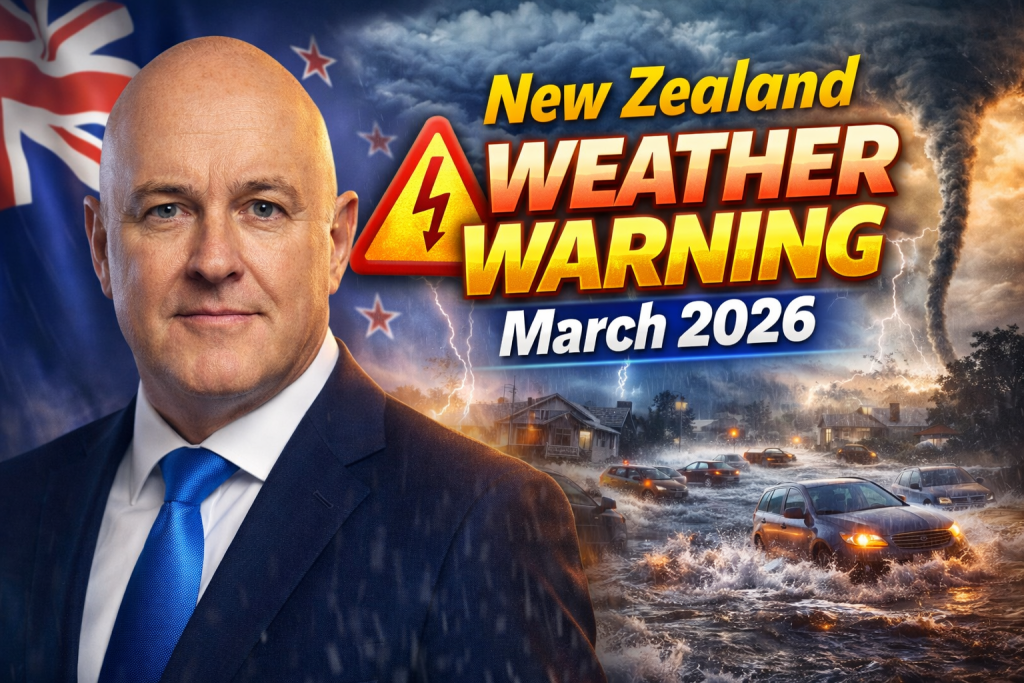 New Zealand Weather Warning March 2026 Northland Wind Gust Records and Auckland Heavy Rain Watch