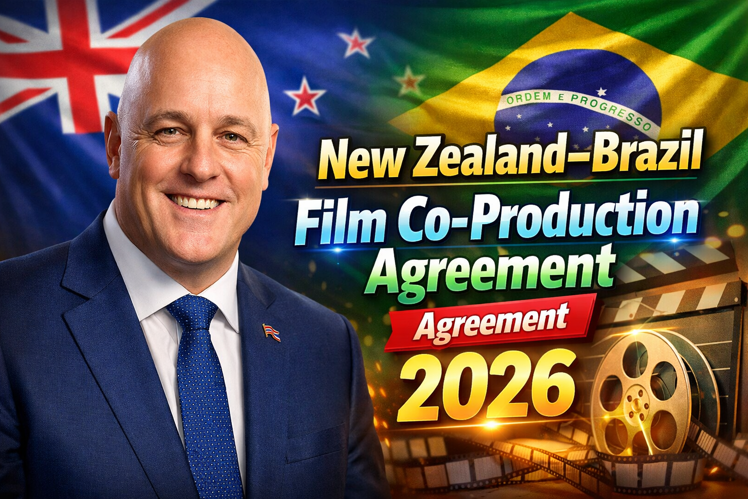 New Zealand–Brazil Film Co-Production Agreement 2026 Boost for International Cinema Collaboration