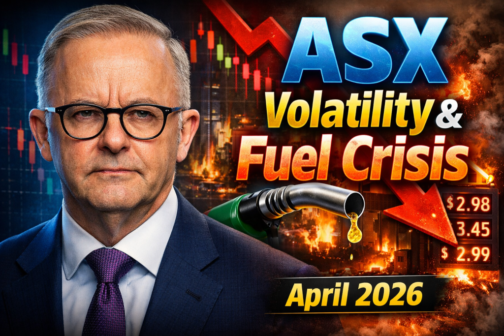 ASX Volatility & Fuel Crisis April 2026 Anthony Albanese Under Pressure to Slash Fuel Excise
