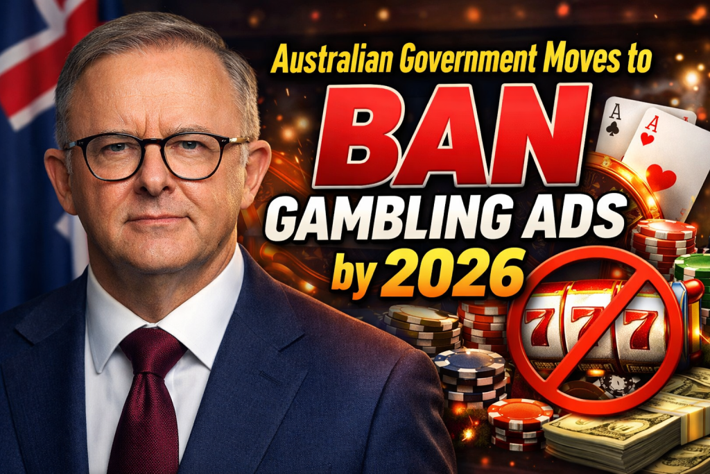 Australian Government Moves to Ban Gambling Ads by 2026 Australian Labor Party Targets Influencers on Social Media