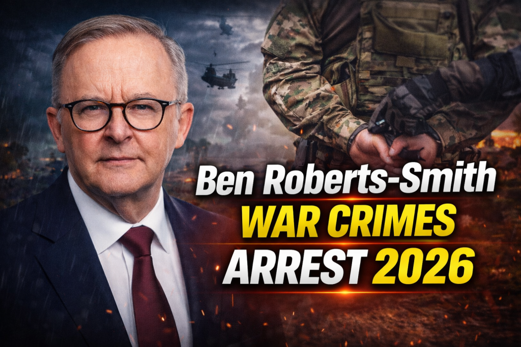 Ben Roberts-Smith War Crimes Arrest 2026 Australian Federal Police Charges & Veteran Case Explained