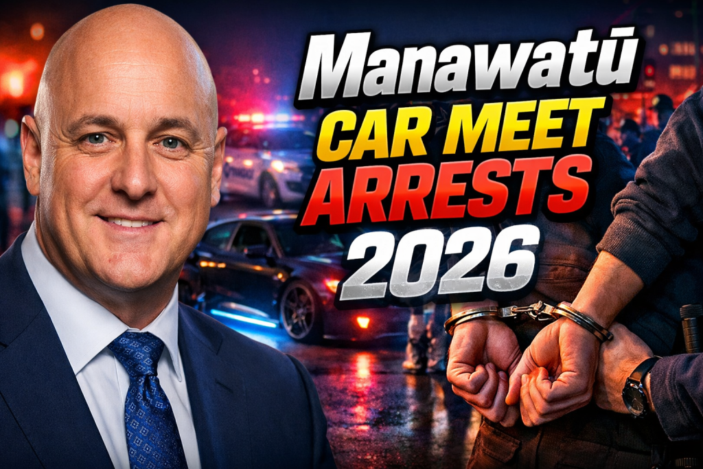 Manawatū Car Meet Arrests 2026 New Zealand Police Crackdown Under Operation Golf