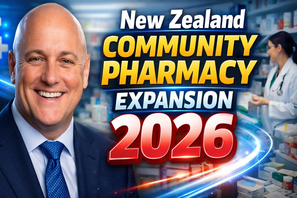 New Zealand Community Pharmacy Expansion 2026 Pharmacists to Treat Children and Cut Healthcare Costs