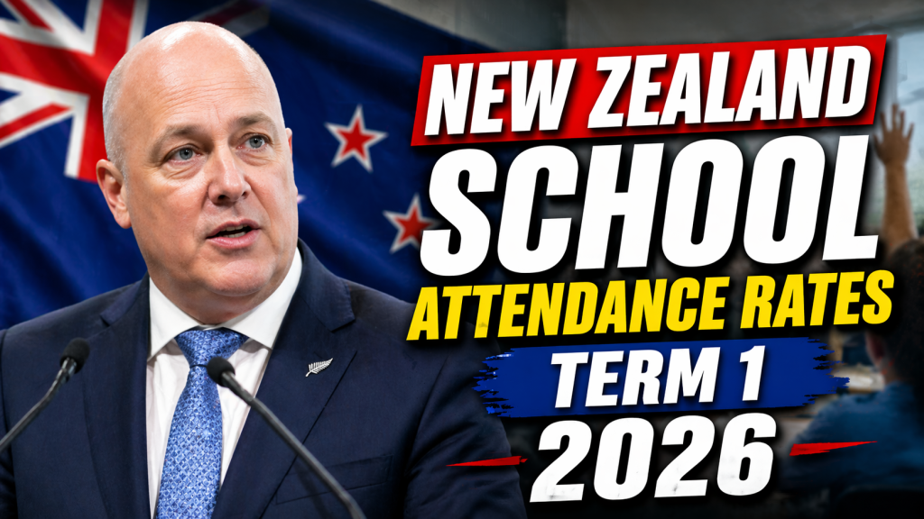 New Zealand School Attendance Rates Term 1 2026 Latest Data, Trends & Government Response