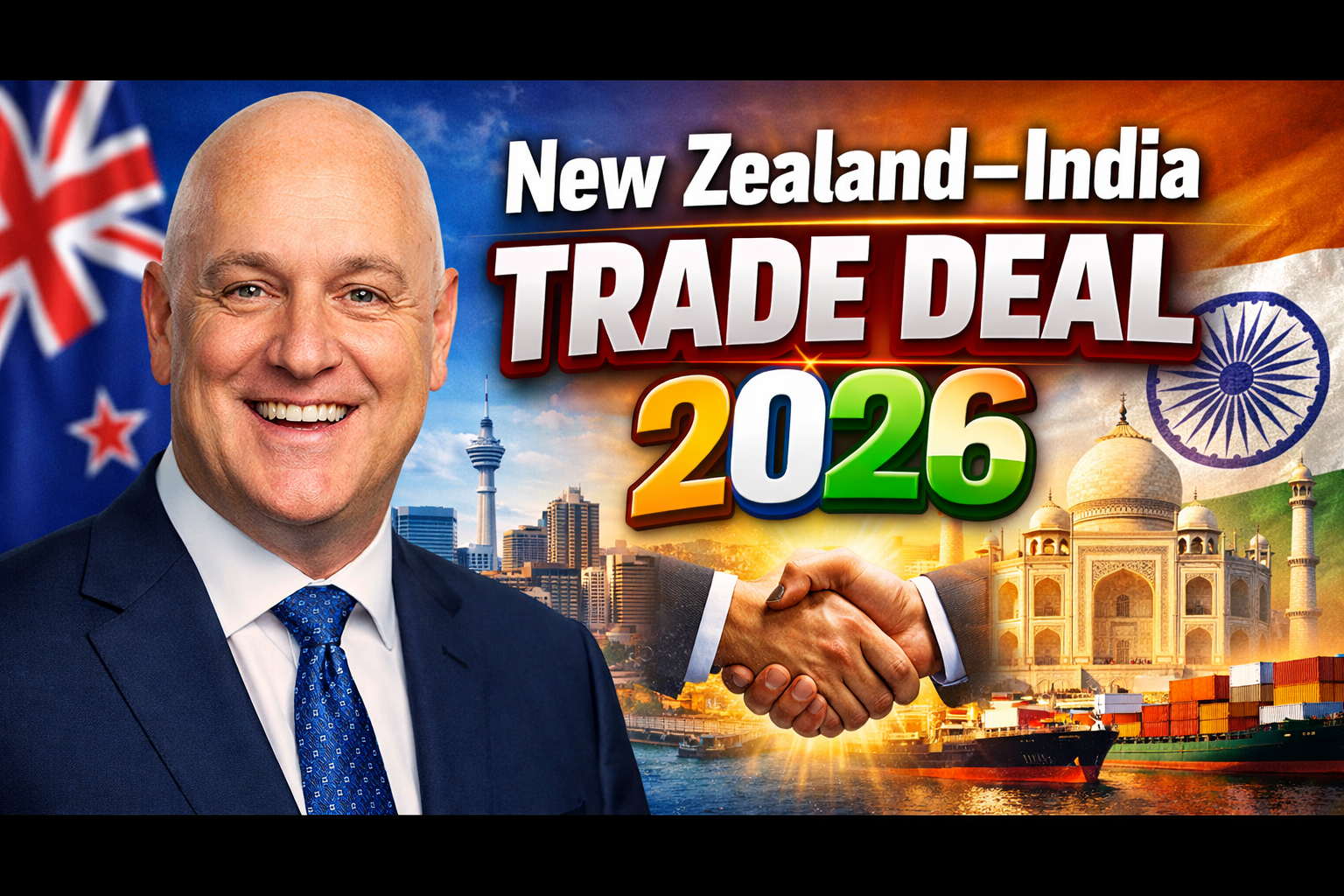 New Zealand–India trade deal 2026