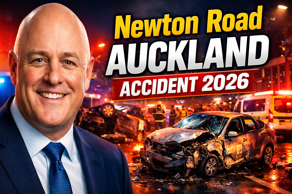 Newton Road Auckland Accident 2026 – Unmarked Police Car Involved, Emergency Response