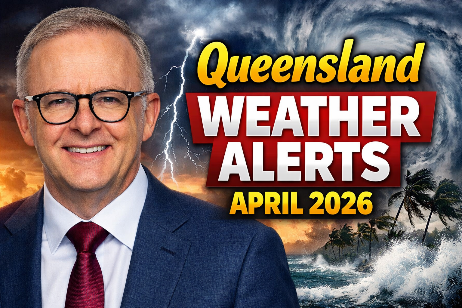 Queensland Weather Alerts April 2026 Tropical Low Threat, Cyclone Risk, and Latest BOM Forecast Updates